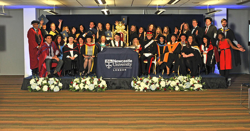 Nu London graduation ceremony December 2016 