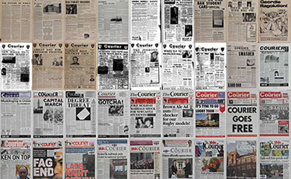 Editions of The Courier
