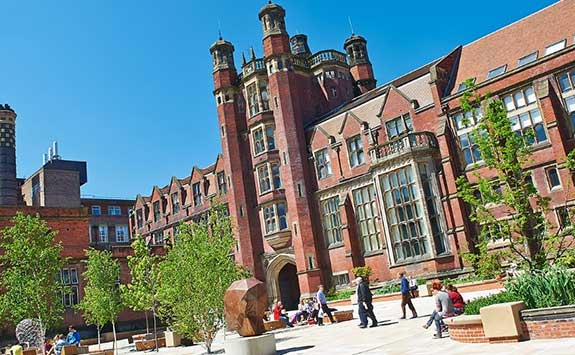 The Armstrong building on Newcastle University campus.