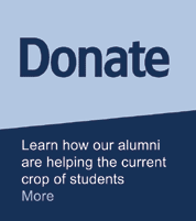 Donate : Learn how our alumni are helping the current crop of students.