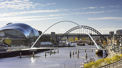 Newcastle quayside