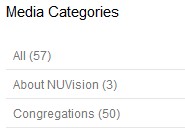 Media Categories ScreenShot