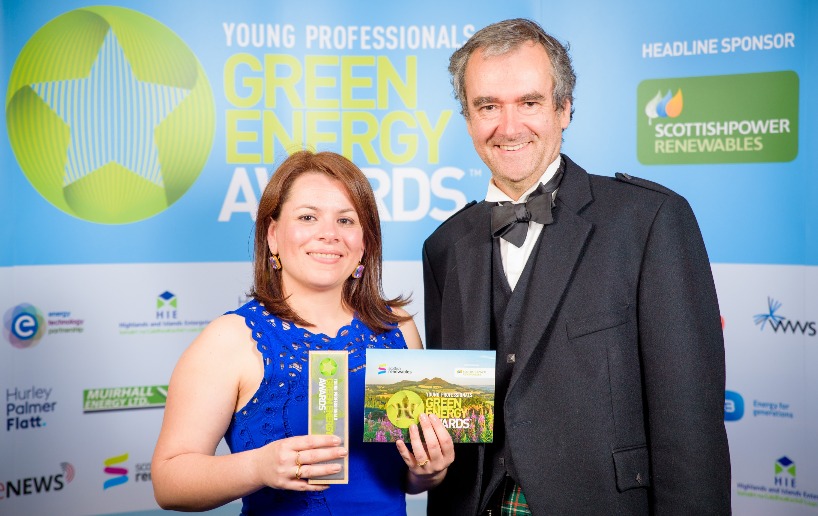 Merlinda Andoni wins green energy award