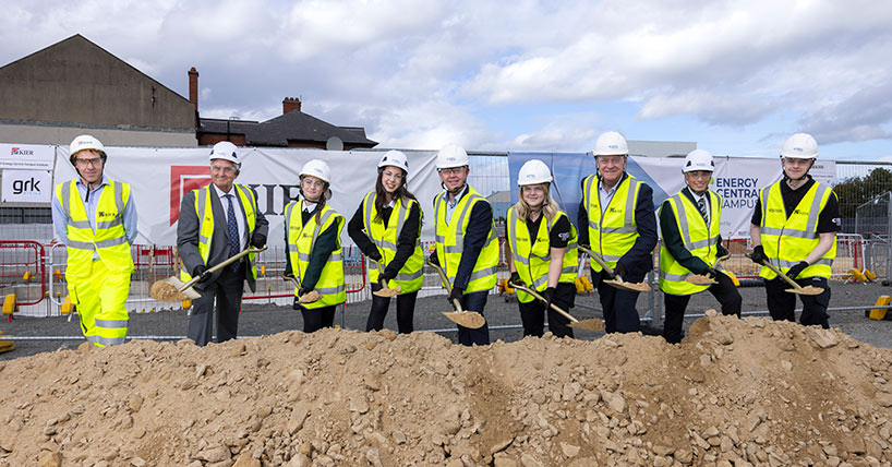 Energy Central Institute groundbreaking