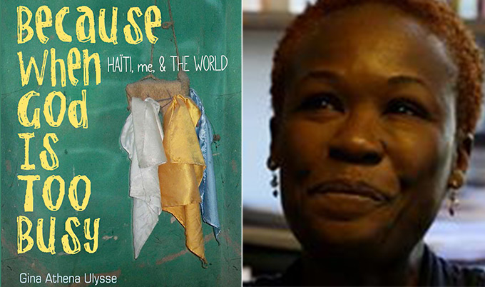 An image of the professor, poet and activist Gina Athena Ulysse