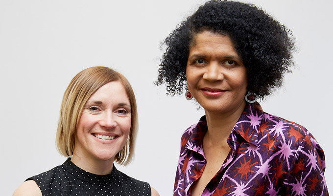 Dr Lyndsey Butterworth with MP Chi Onwurah