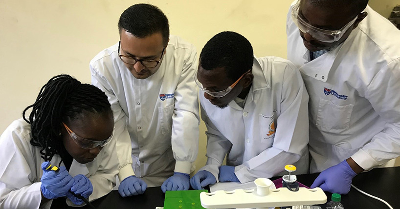 Newcastle’s suitcase laboratory empowers water researchers in Tanzania image