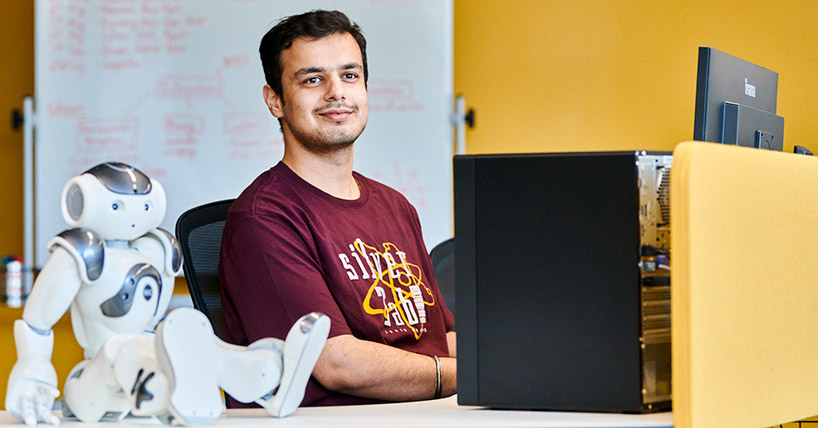 A School of Computing student