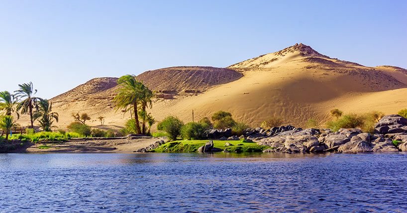River Nile in Egypt