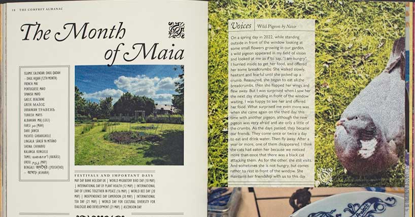 An extract from the Comfrey Almanac