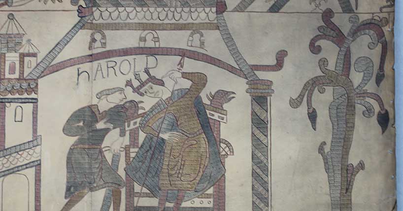 Bayeux on Tyne - a copy of the tapestry