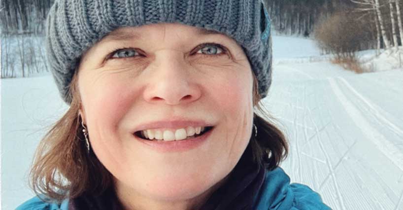 A close up portrait of Professor Rachel Pain