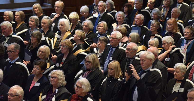 Teaching alumni receive honorary degrees  image