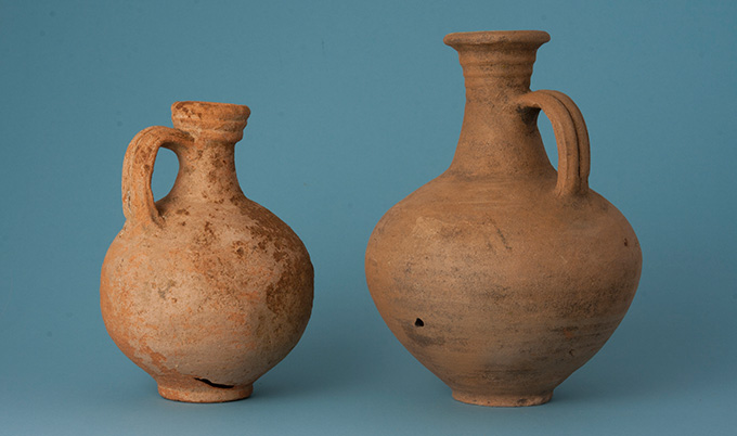 Pottery found at the Tabard Square excavation