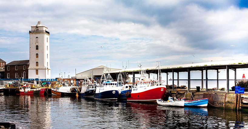 North Shields fish quay