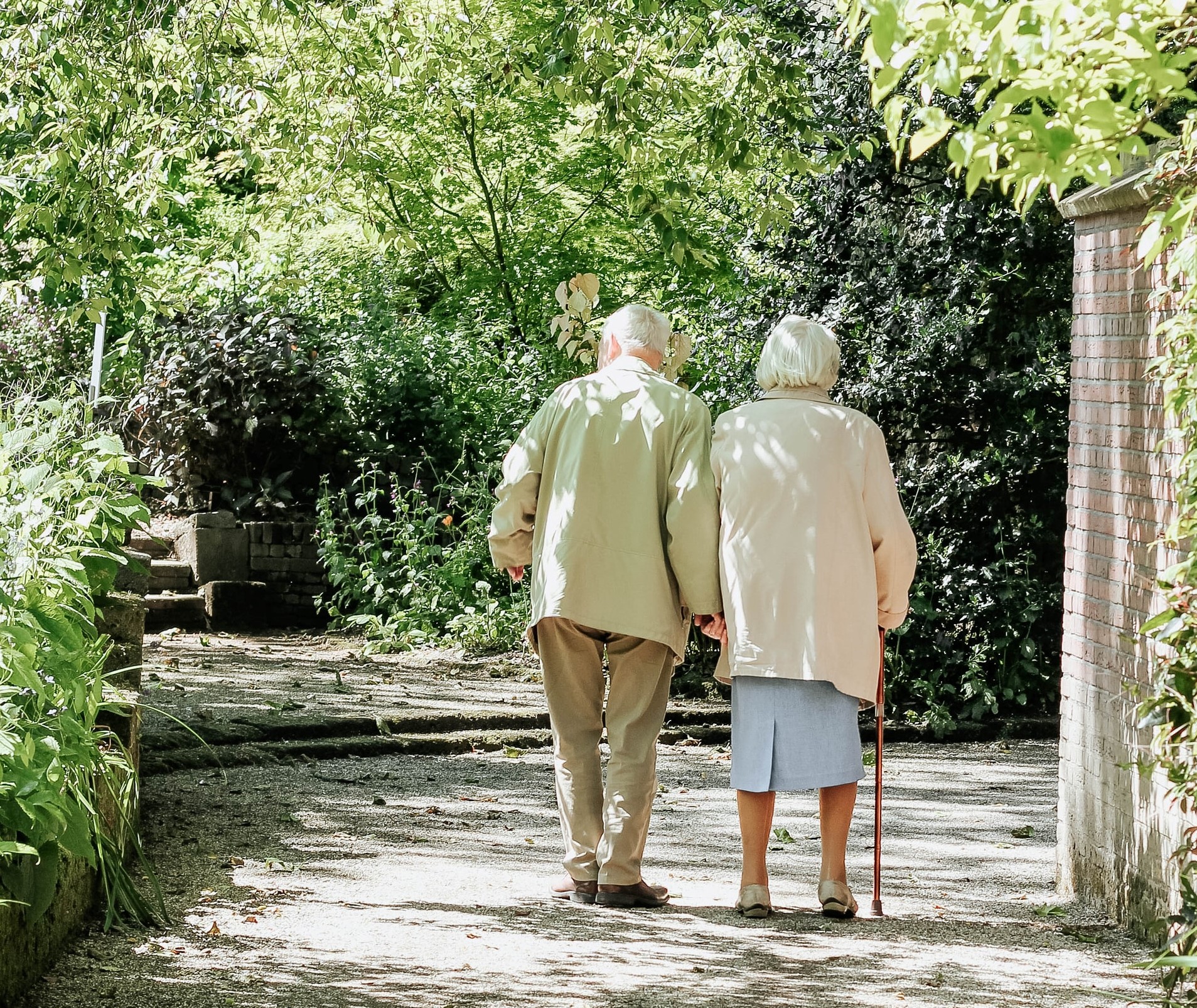 Walking Couple