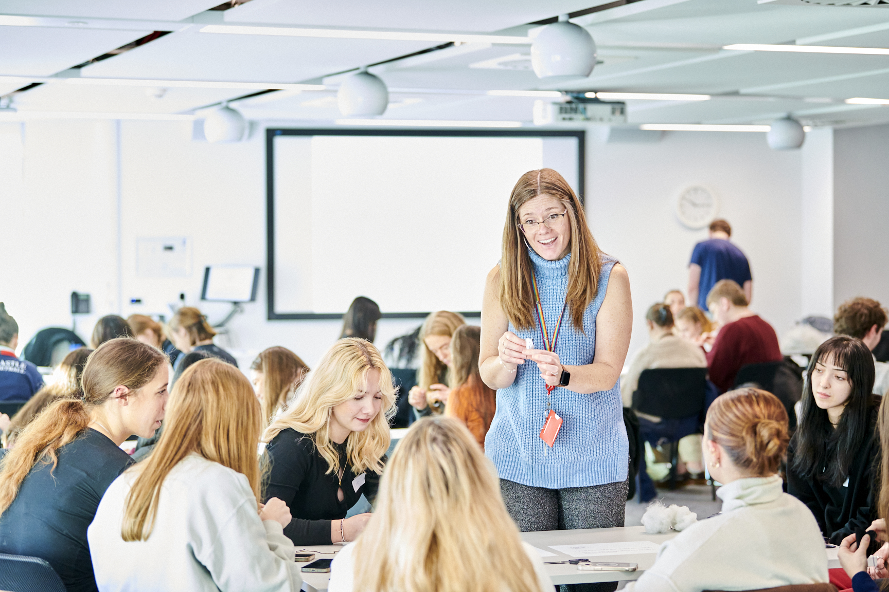 Students in classroom