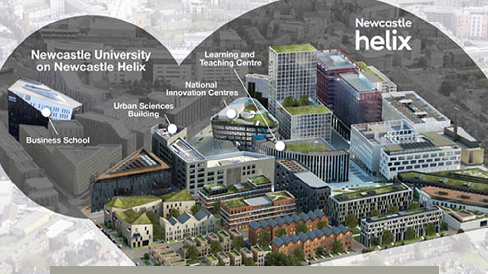 An illustration of Newcastle Helix