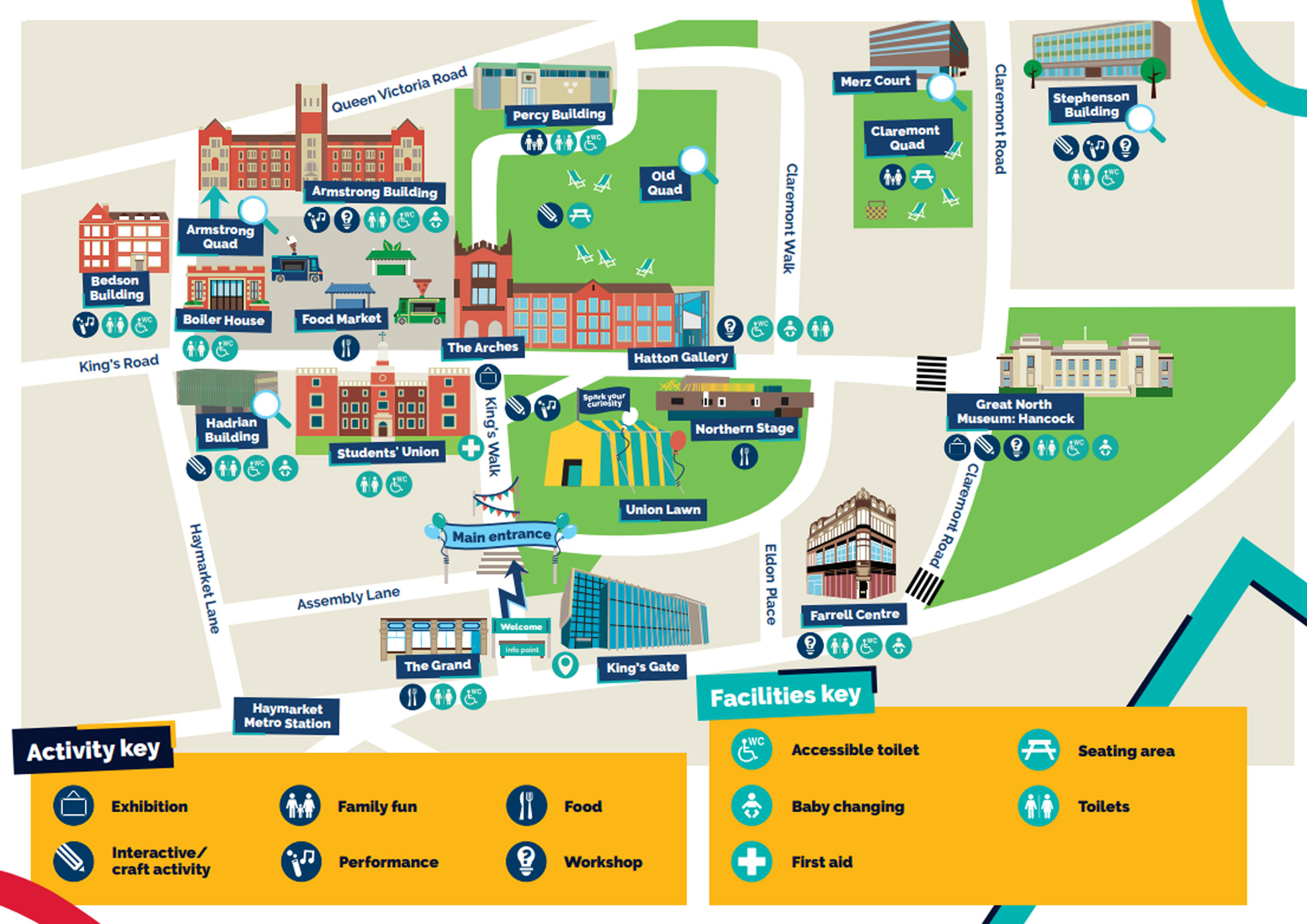 Discover Festival map