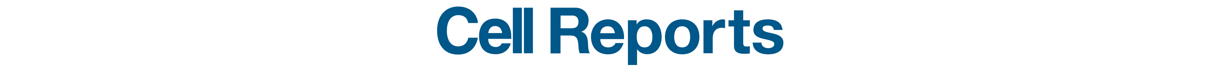 Cell reports logo