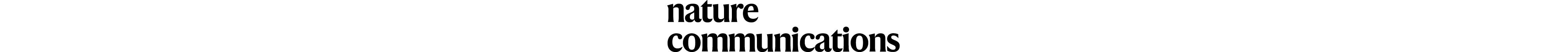 Nature communications logo