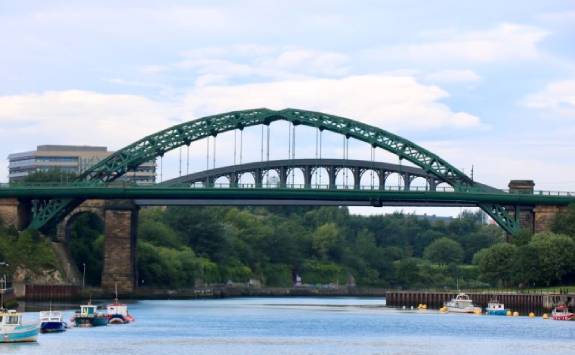 Wearmouth Bridge in Sunderland