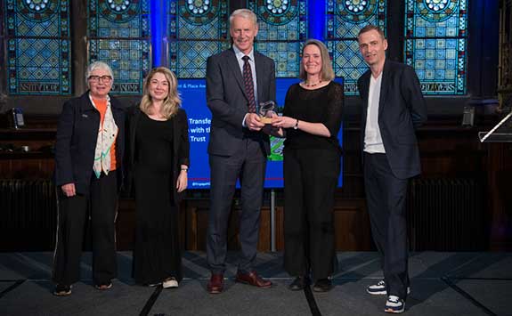 Judith King, Morag Iles, VC, Professor Chris Day, Barbara Birley, and Professor Richard Clay