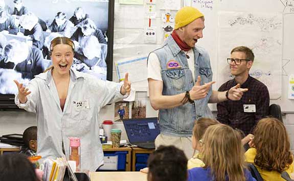 Vanishing act school presentation