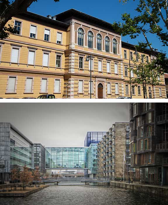 The University of Trento and University of Copenhagen.