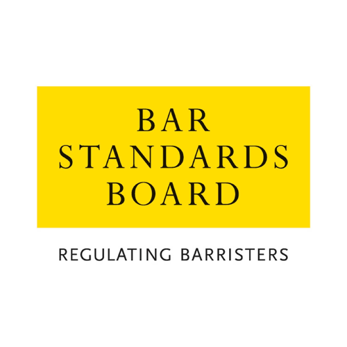 Logo for the Bar Standards Board.