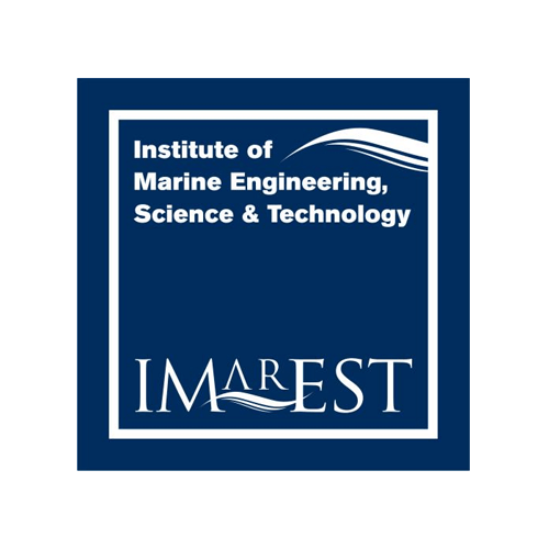 Logo for the Institute of Marine Engineering, Science and Technology (IMarEST).