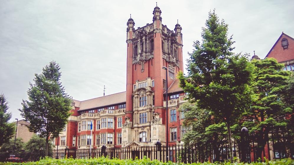 The Armstrong Building, in the city-centre campus