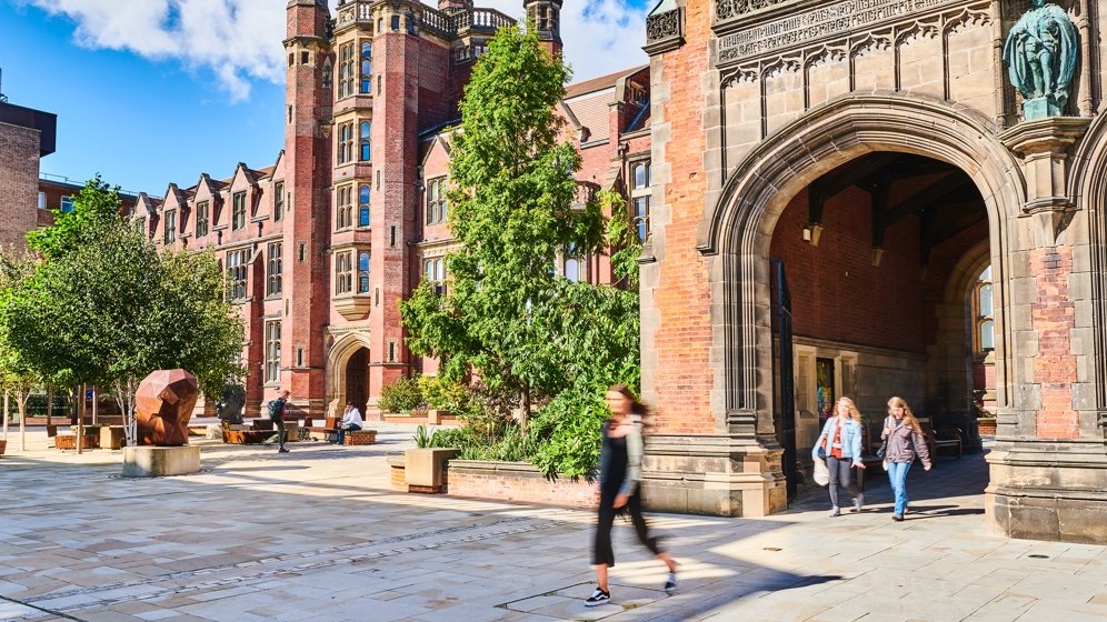 Exterior image of Newcastle University's iconic buildings