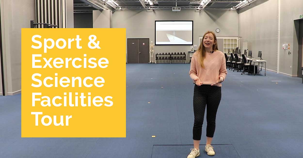 Student led tour of sport and exercise facilities.