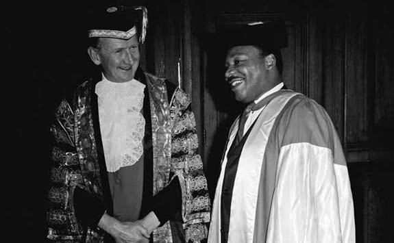 Newcastle University awards honorary degree to Dr Martin Luther King Jr