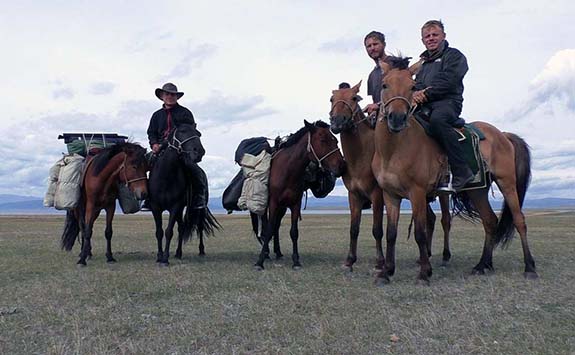 Trekking through Mongolia on horseback