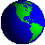 Spinning Earth image