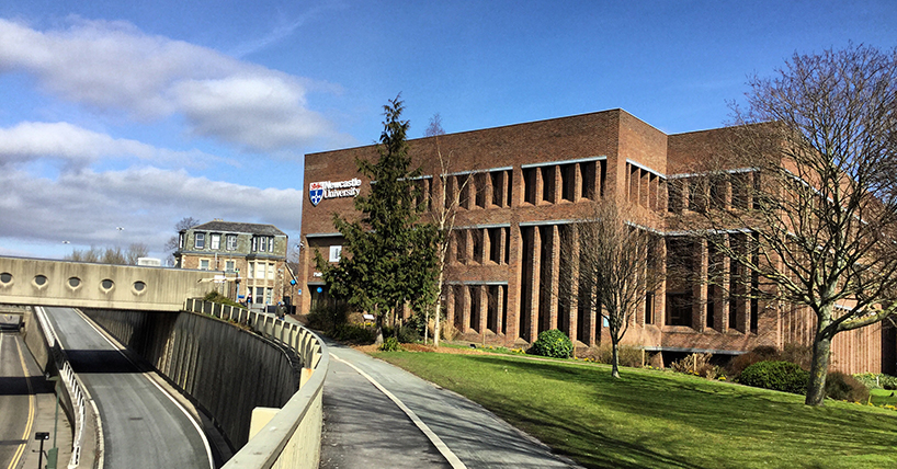 Outside of Philip Robinson Library